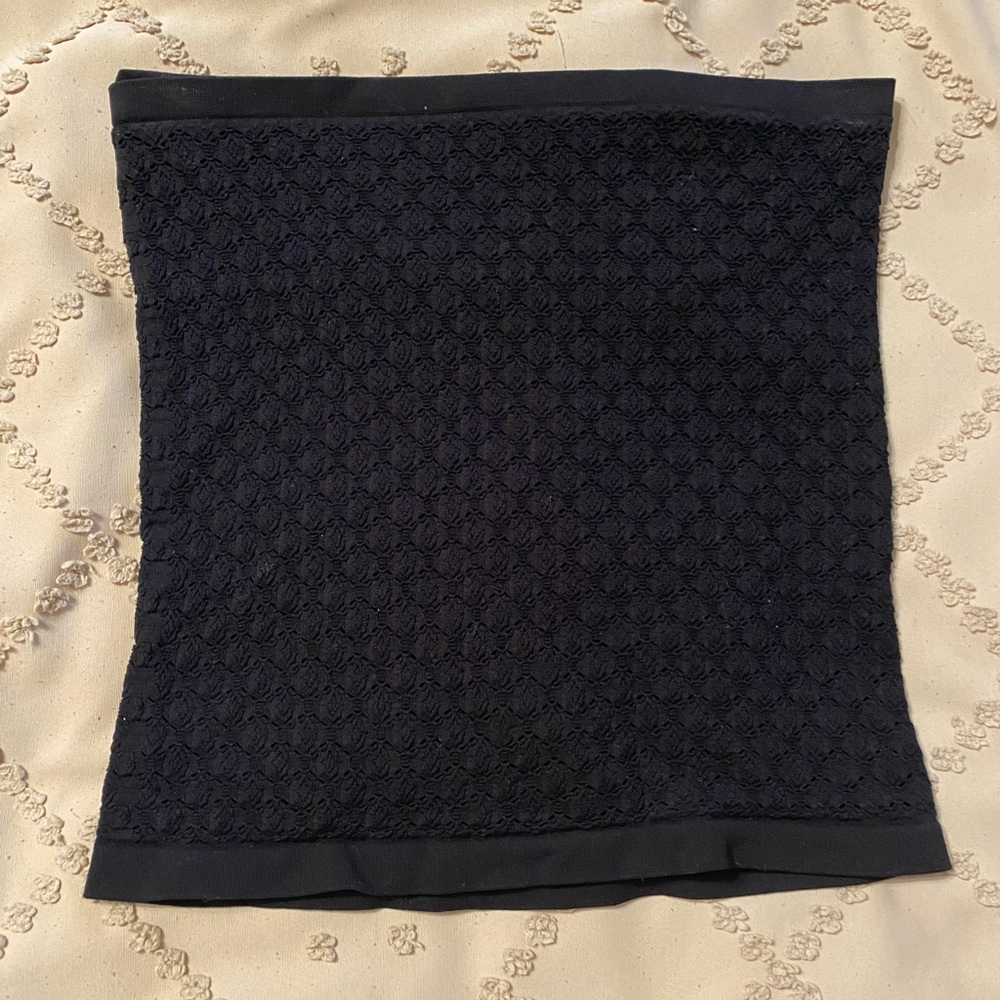 Free People black tube top with built in bra